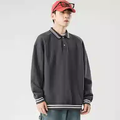 玉儿恋 休闲时尚舒适百搭卫衣 男女同款 黑色