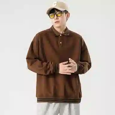 玉儿恋 休闲时尚舒适百搭卫衣 男女同款 黑色