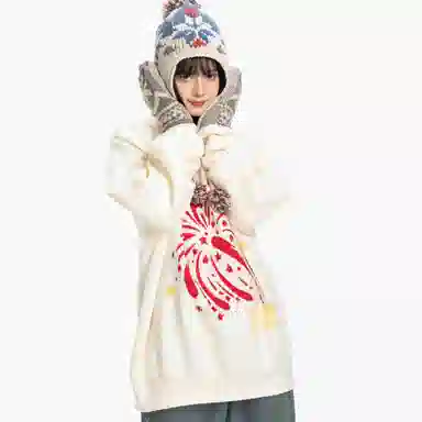 RECOLETA x OKET Vintage Fireworks Knit Sweater