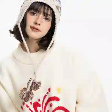 RECOLETA x OKET Vintage Fireworks Knit Sweater