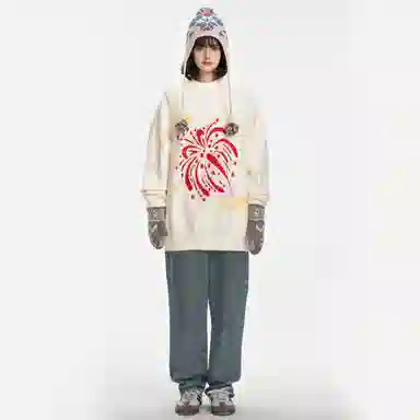 RECOLETA x OKET Vintage Fireworks Knit Sweater