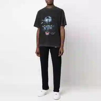 REPRESENT FW22 Cheetah Print Tee