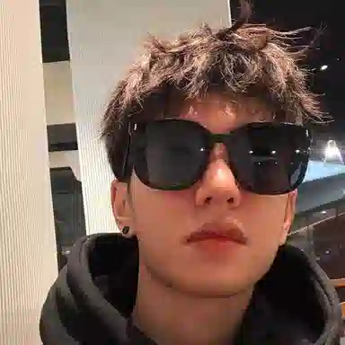 优幽兰 复古旅行户外遮脸防晒开车驾驶偏光防紫外线 方形 太阳眼镜 男女同款情侣款