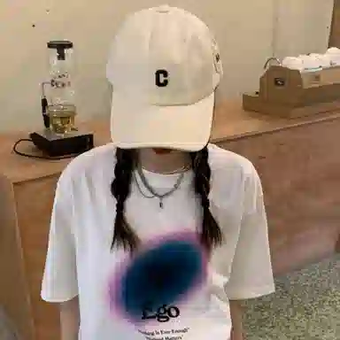 优幽兰 四季通用时尚大帽檐遮阳 潮流贴标大头围显脸小太阳帽秋季休闲户外 棉 棒球帽 男女同款情侣款