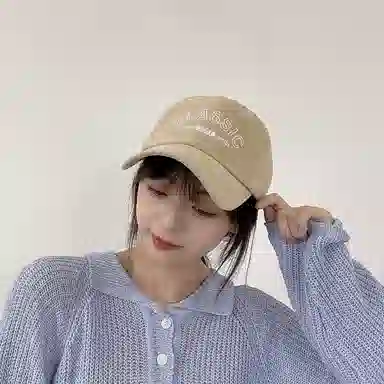 优幽兰 街头潮流校园夏季户外防紫外线 学生运动风穿搭 棉 鸭舌帽 男女同款情侣款