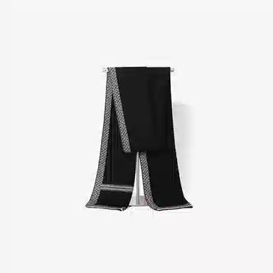 优幽兰 秋冬韩版显脸小围脖商务休闲挂脖实用颈套防风防寒高级感穿搭大牌 绒线围巾 男款