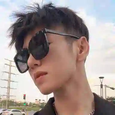 优幽兰 复古旅行户外遮脸防晒开车驾驶偏光防紫外线 方形 太阳眼镜 男女同款情侣款