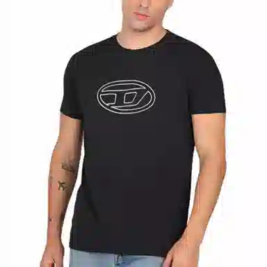 DIESEL OVAL-D T-Shirt Black