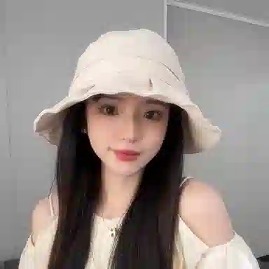 优幽兰 旅游气质韩版显脸小大头围防紫外线遮阳 棉涤 渔夫帽 女款