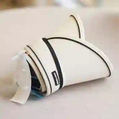 优幽兰 大头围韩版显脸小空顶帽旅游实用休闲沙滩帽防紫外线纯色高级感开车骑车小众穿搭 棉 防晒帽 女款