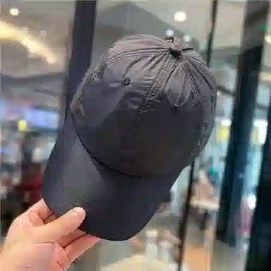 优幽兰 夏季速干轻薄纯色运动大脸显小 锦纶 鸭舌帽 男女同款情侣款