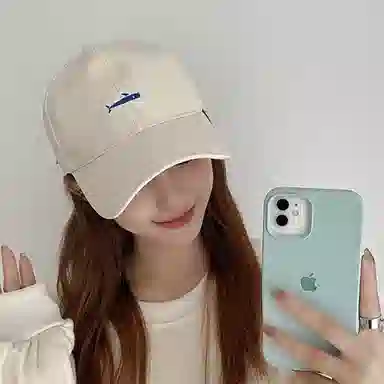 优幽兰 韩版 复古大头围时髦氛围感实用休闲街拍穿搭学生通勤小众高级感防紫外线 棉 鸭舌帽 男女同款情侣款