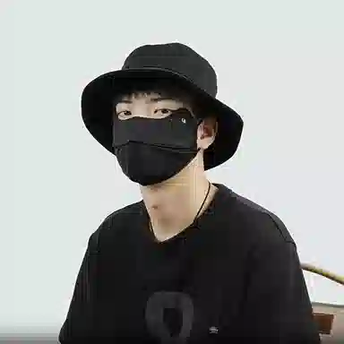 优幽兰 护眼角显脸小高颜值户外出行遮阳防紫外线纯色透气脸罩开车骑行推荐 锦纶 氨纶 防晒面罩 男女同款情侣款