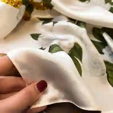 优幽兰 复古温柔气质小众高级感文艺小清新小众精致简约 真丝丝巾 女款