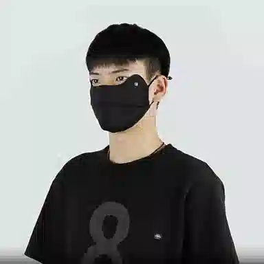 优幽兰 护眼角显脸小高颜值户外出行遮阳防紫外线纯色透气脸罩开车骑行推荐 锦纶 氨纶 防晒面罩 男女同款情侣款