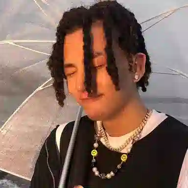 琅风 蝴蝶笑脸链饰搞怪设计感百搭休闲长度可调节 钛钢 项链 男女同款情侣款