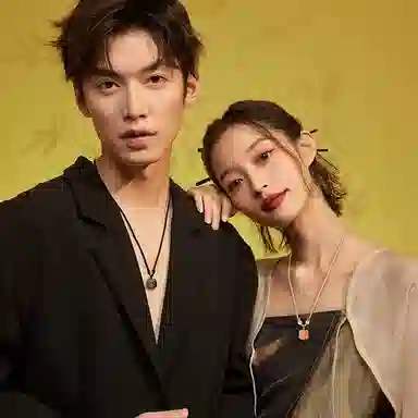 琅风 狮来运转链饰国风大气百搭有质感简约长度可调 玛瑙 项链 男女同款情侣款