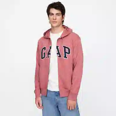 GAP Logo Zip Hoodie