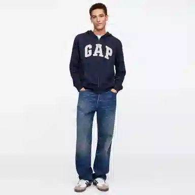GAP Logo Zip Hoodie