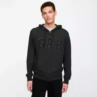 GAP Logo Zip Hoodie