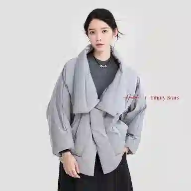 HERBEL Irregular Design Down Jacket