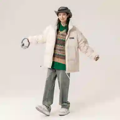 GROGNAK Down Jacket Beige