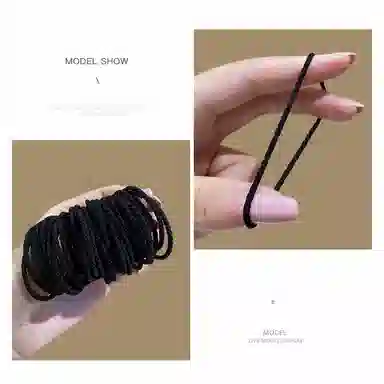 简应舒 罐装扎头耐用高马尾 皮筋 头绳 男女同款情侣款