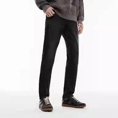 PEACEBIRD MEN Vintage Straight Wash Denim Jeans