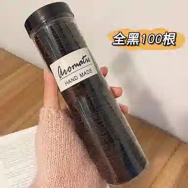 简应舒 罐装扎头耐用高马尾 皮筋 头绳 男女同款情侣款
