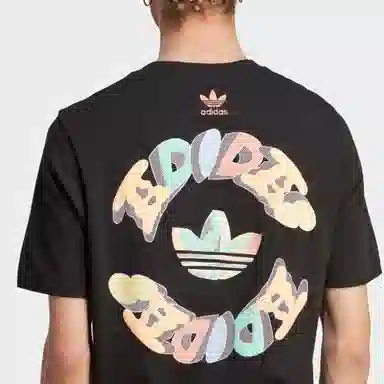 adidas originals Enjoy Frontback Graphic Tee LogoT