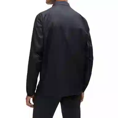 HUGO BOSS Water Repellent Regular-Fit Windbreaker In Ripstop Fabric