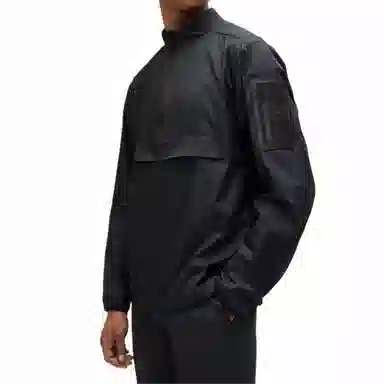 HUGO BOSS Water Repellent Regular-Fit Windbreaker In Ripstop Fabric