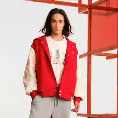 GAP Palace Embroidered Logo Hoodie