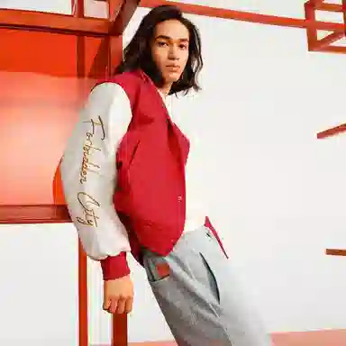 GAP Palace Embroidered Logo Hoodie