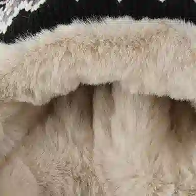 雅鹿 日系民族风提花针织帽秋冬季保暖加绒护耳帽户外骑车防寒加厚学生百搭显脸小滑雪帽 聚酯纤维 雷锋帽 男女同款情侣款