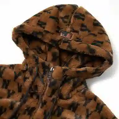 MLB Retro Logo Jacket Brown