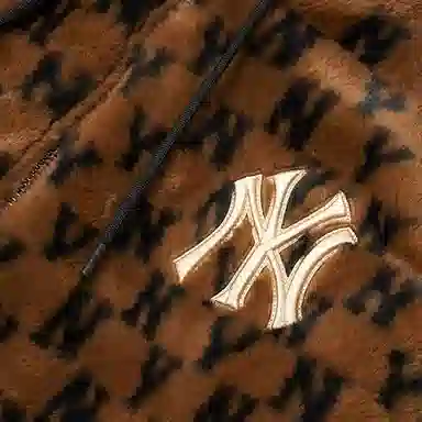 MLB Retro Logo Jacket Brown