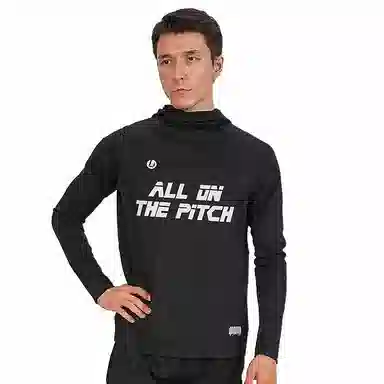 李质造 综合训练系列 透气亲肤吸汗健身衣 男款 黑色