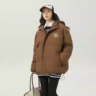 David Beckham Puffer Jacket Khaki