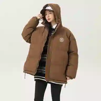 David Beckham Puffer Jacket Khaki