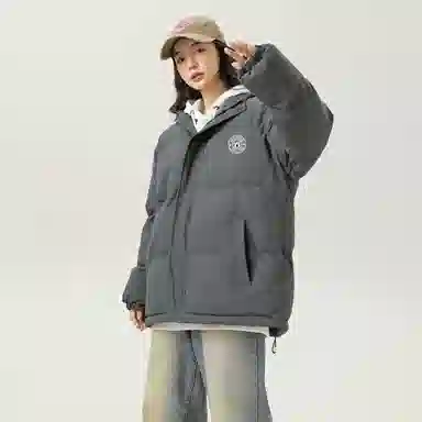 David Beckham Puffer Jacket Khaki