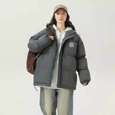 David Beckham Puffer Jacket Khaki