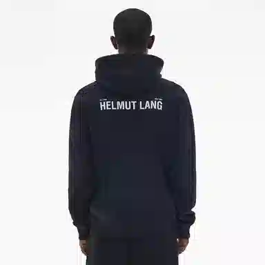 Helmut Lang Logo Print Hoodie
