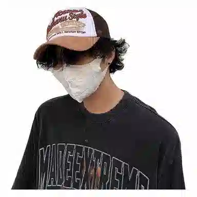 木林森 美式街头货车帽男潮牌嘻哈雅痞棒球帽女凹造型前卫时尚复古卡车帽 棉 鸭舌帽 男女同款情侣款