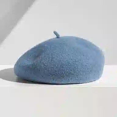 尚先生 好品质经典时尚款画家大头围加深版 羊毛 贝雷帽 女款