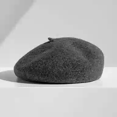 尚先生 好品质经典时尚款画家大头围加深版 羊毛 贝雷帽 女款