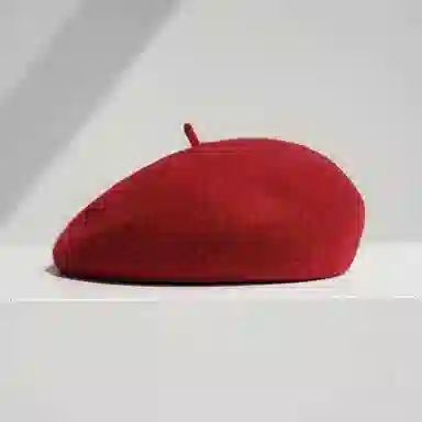 尚先生 好品质经典时尚款画家大头围加深版 羊毛 贝雷帽 女款