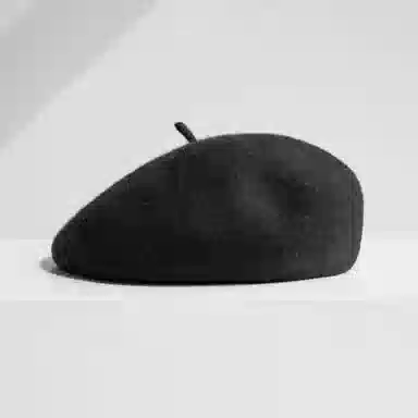 尚先生 好品质经典时尚款画家大头围加深版 羊毛 贝雷帽 女款