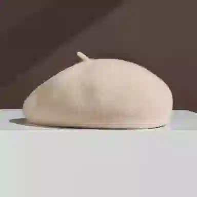 尚先生 好品质经典时尚款画家大头围加深版 羊毛 贝雷帽 女款