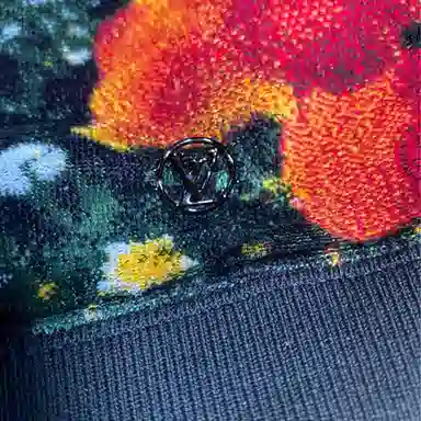 Louis Vuitton Floral Print Hoodie